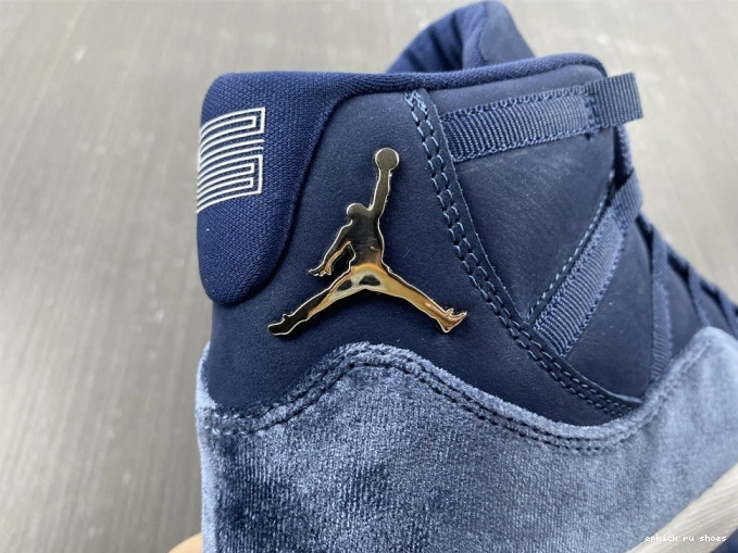 Rep Midnight Jordan AR0715-441 Air Navy Velvet WMNS 11 0814